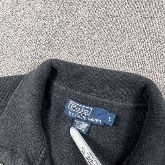 Ralph Lauren Jacket Adult Extra Large Gray Long Sleeve Full Zip Casual Men's - Picture 9 of 15